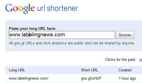 Google\u0026#39;s URL Shortener - with a barcode twist